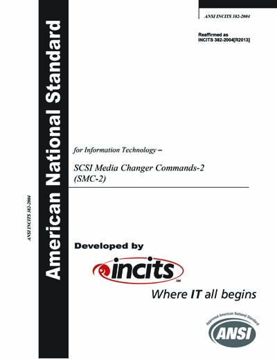 Standards PDF Cover Page